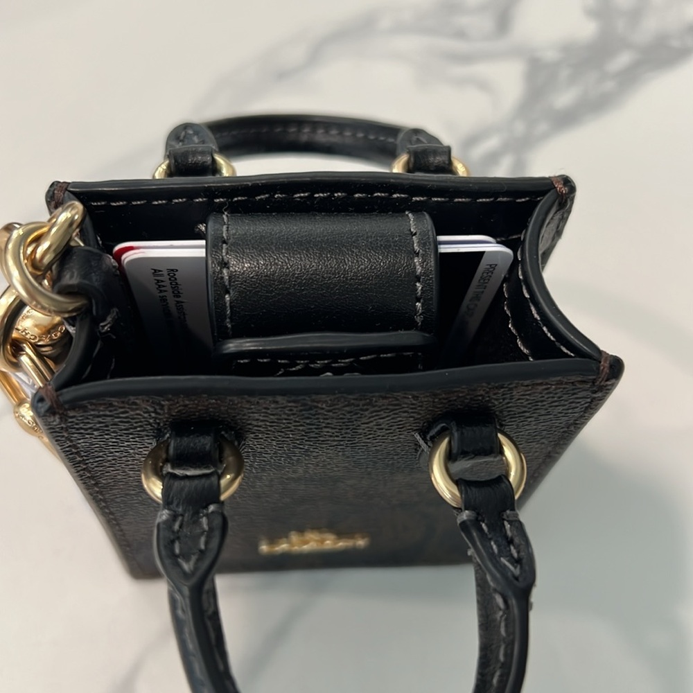 Cute. COACH Mini Bag Charm. - Picture 15 of 16